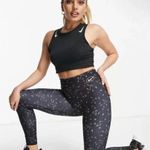 Nike NWT Womens Dri-FIT One Luxe Roses Full Length Training Leggings Photo 3