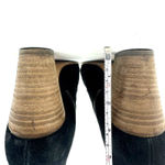 Club Monaco Club‎ Monaco Size 8 Boot Black Suede 3" Heel Side Zip Ankle Bootie Winter Round Photo 4