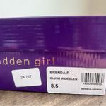 Madden Girl Brenda R Blush Iridescent Women's Heeled Sandal Size 8.5 SKU#24757 Photo 1