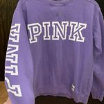 PINK - Victoria's Secret Purple Oversize Pullover Photo 0