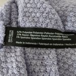 Urban Outfitters Out From Under Waffle Knit Top Size XS Oversized Thermal Purple Photo 3