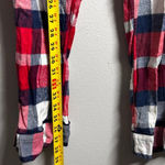 Aerie  Women Winter Christmas Red Plaid Flannel Pajama‎ Pants Size XS. Photo 5