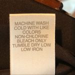 Avenue  Size 18/20 Brown Button Down Collared V-neck Super Cute Top Great… Photo 6