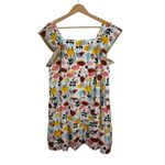 THML NWT  Womens Tiered‎ Dress Sz Large Mulitcolor Vibrant Colorful Casual Summer Photo 2