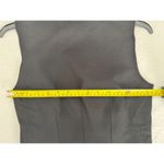 AQUA  Sleeveless Knit Top Mock Neck Fitted Black Tank Top Size M Photo 5