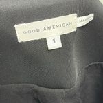 Good American  Scuba 2.0 Black Blazer Size 1 Small Photo 8
