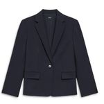 Theory Single Button Slim Fit Blazer - NWOT - Size 4 - MSRP $435 Photo 0