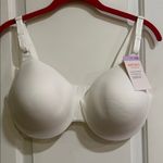 Warners This Is Not A Bra Underwire White NEW Size 40D Push Up Contour T Photo 1