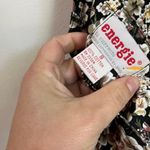 Vintage 80s Energie Bi Currants Floral Button Front Romper Size Small Black Photo 9