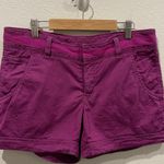 Athleta Purple Mini Shorts Photo 0