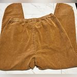 Marine layer  Allison Camel Brown Corduroy elastic waistband pants size medium Photo 3