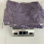 J.Jill Pure Jill women's purple knit deep v-neck hooded loose sweater dress casual L Photo 5