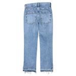 Gap  90s Loose Jeans Mid Rise Let Down Raw Split Hem Medium Wash Women’s 24 / 00P Photo 2