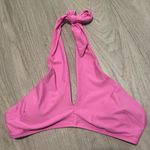 Aerie  Vibrant Pink Halter Bikini Top Photo 0