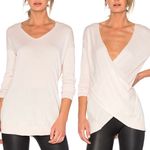 Vimmia New Reversible Criss Cross Sweater Shavasana Lightweight Knit Pink Photo 2