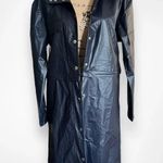 Fabletics  Kenna Navy Blue Cargo‎ Convertible Rain Jacket Small | EUC Photo 7