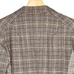 Rag and Bone  Dark Gray & Blue Check Lexington Blazer Photo 9
