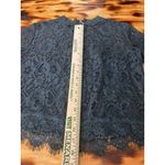 ZARA  Trafaluc Size Small Green Cropped Crochet Women's‎ Top Short Sleeve Zip Photo 5