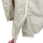 Sandrine Rose x Free People Empire Utility Jacket Linen Oversized Pockets M NEW Tan Size M Photo 3