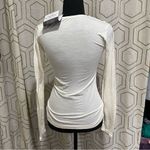 NFL  NY Jets All Sports Couture Shimmer V Neck Long Sleeve Tee Size XS Photo 3