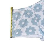 PacSun Womens Flower Power Blue White Floral Cotton Drawstring Shorts Size XS Photo 9