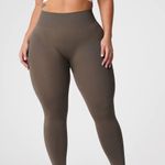 NVGTN Olive Solid Seamless Leggings Photo 0