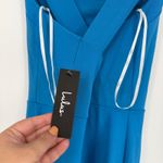 Lulus Glamorous Dedication Blue Sleeveless Column Maxi Dress Size 556 Photo 8