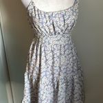 SheIn Women’s Floral Print Smocked Spring Summer Tiered Skirt Skater Sundress Photo 14