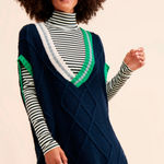 Free People  Kenzie Mini Dress Sweater Vest‎ Dress Photo 0