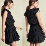 MISA Los Angeles Lilian Mini Dress Black Large Photo 4