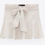 ZARA Bow Trim Skort Photo 2