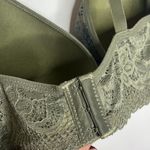 Lucky Brand NWT  Olive Green Floral Lace Bra Photo 5