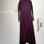 cut loose medium maxi dress and jacket set. Purple Photo 6