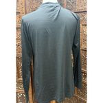 Zyia  Active Size Women’s Large Black Chill Perforated Pattern Long Sleeve Top Photo 1