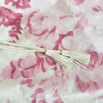 White House | Black Market  white faux leather tie tassel belt Photo 2