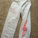 Lightning Bolt Starfit Sweatpants Gray Size M Photo 1