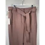 Wilfred Women's Tie-Front Trouser Pant Dusty Mauve, Dusty Pink Size 12 New Photo 1
