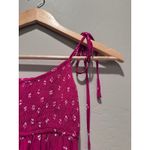 Urban Outfitters  Raspberry Pink Sleeveless Babydoll Romper Size Small Photo 7