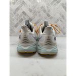 Hoka One One Clifton 8 Running Sneakers Shoes White Blue Purple Womens 9.5 9.5B Photo 3