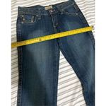 Y2K Frankie B Jeans Size 4, Inseam: 32 inches. Bootcut, Studded Blue Photo 5