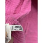Aerie  Pool to Party Gauze Coverup Shirt Small Pink Button Down Front Shirt Top Photo 8