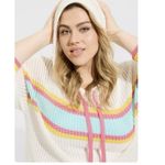 Torrid NWT White Pointelle Boxy Hoodie Sweater Size 2X Photo 3