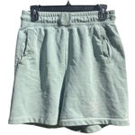 Nike mint green high rise sweatshorts women’s small 5” inseam #730 Photo 0