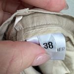 Jil Sander Vintage  100% Ramie Tan Balloons Leg Trouser High Waisted Size 38 Med Photo 4