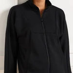 Talbots T by AirKnit Stretch Dolman Sleeve Jacket Black Size XL Photo 0