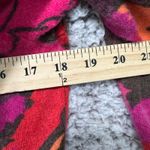 Talbots Women Cashmere Cardigan Floral Print L Maximalist Retro Eclectic Cbic Photo 4