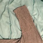 American Eagle  Grey High Low V-Neck 3/4 Sleeve Tee Photo 1