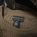 Anthropologie  Current Air Plaid Sweater Dress M Photo 3