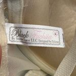 Vintage Black Fuchsia Secret Lace Floral Cream Lace Corset Bustier Lingerie Top White Size 34 D Photo 2