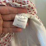 The Shirt by Rochelle Behrens Floral Ruffle Mini Skirt XS White Photo 3